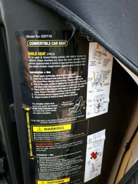 Car Seat older kids infa-secure