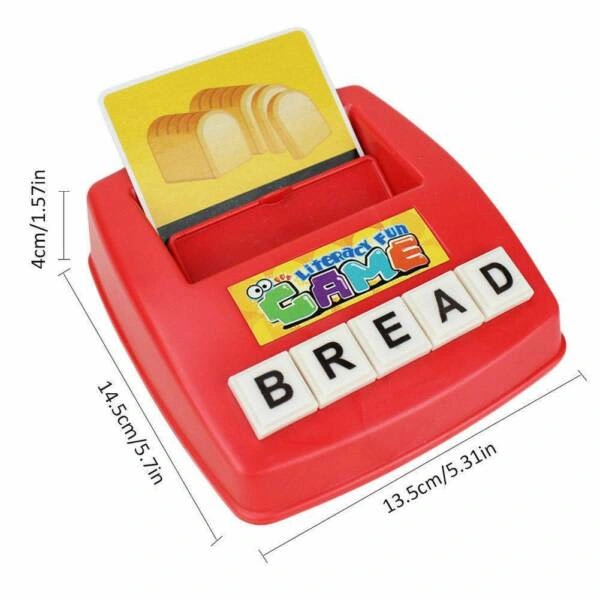 Literacy Fun Game Kid Toys Early Learning English Word Card Children
