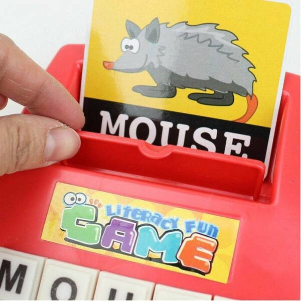Literacy Fun Game Kid Toys Early Learning English Word Card Children
