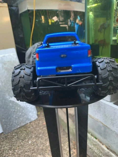 Blue ute remote control car