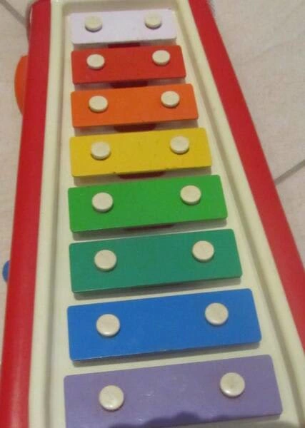 Little Tikes Vintage Pull Along Xylophone Kids Toddler Musical Toy