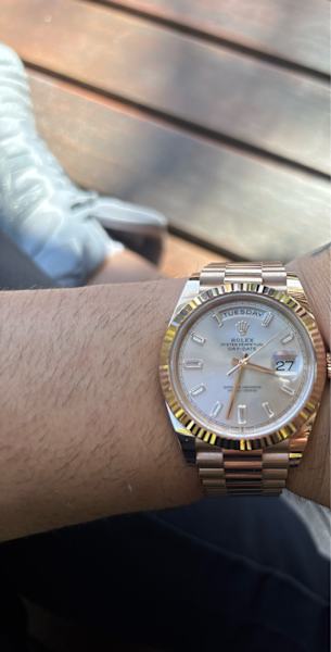 Rolex Day-Date 40 Gold Mens Watch 228235 2022