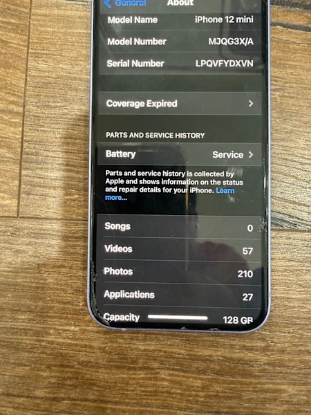 I phone 12 mini 128 GB