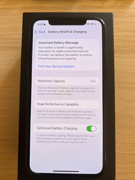 iPhone 11 Pro 256GB Midnight Green Immaculate Condition