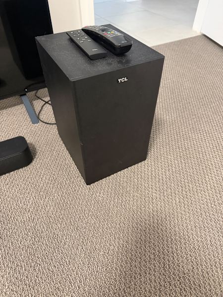 65 LG NanoCell TV, TCL Sound bar & Subwoofer