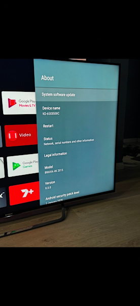 Sony Bravia 65 inch 4K Ultra HD Smart TV Model: KD-65X8500C