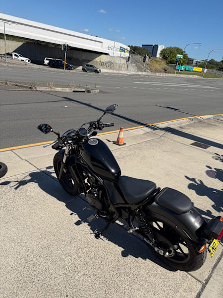 Honda Rebel CMX500 LAMS