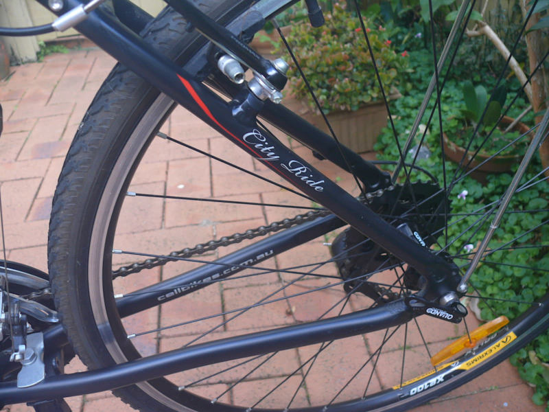 26 inch CELL City Ride mountain bike , 8 Shimano gears change