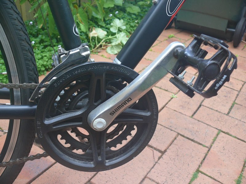 26 inch CELL City Ride mountain bike , 8 Shimano gears change