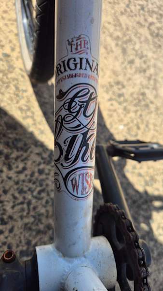 GT BMX freestyle bike