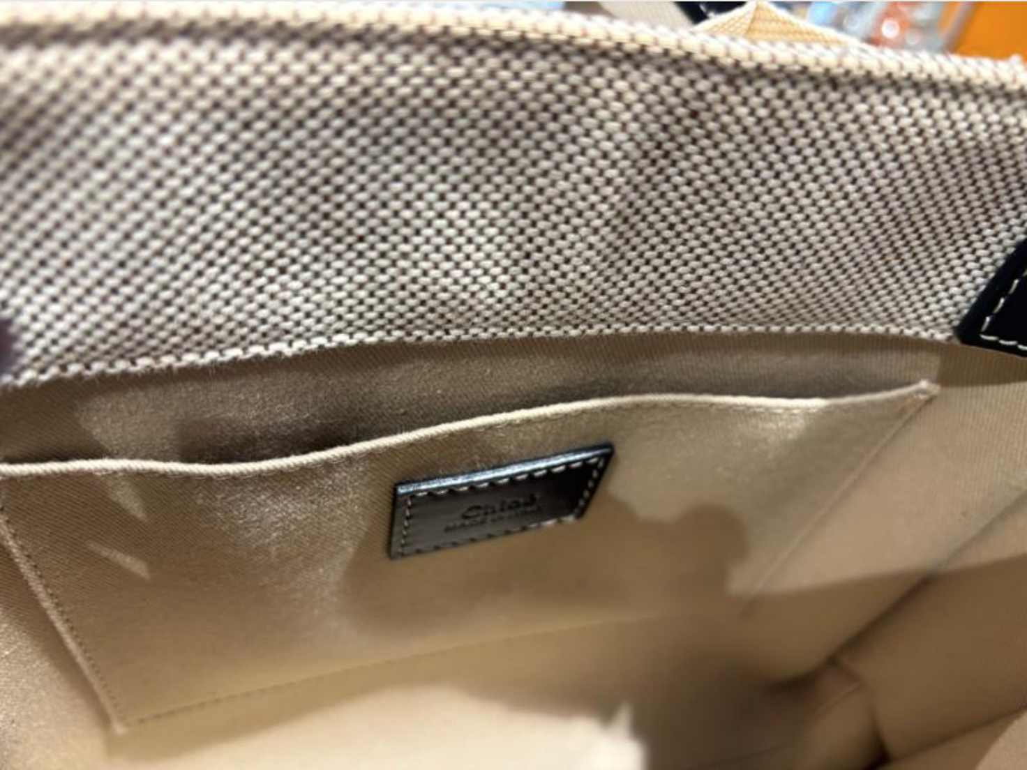 Chloe Woody Tote Bag Small