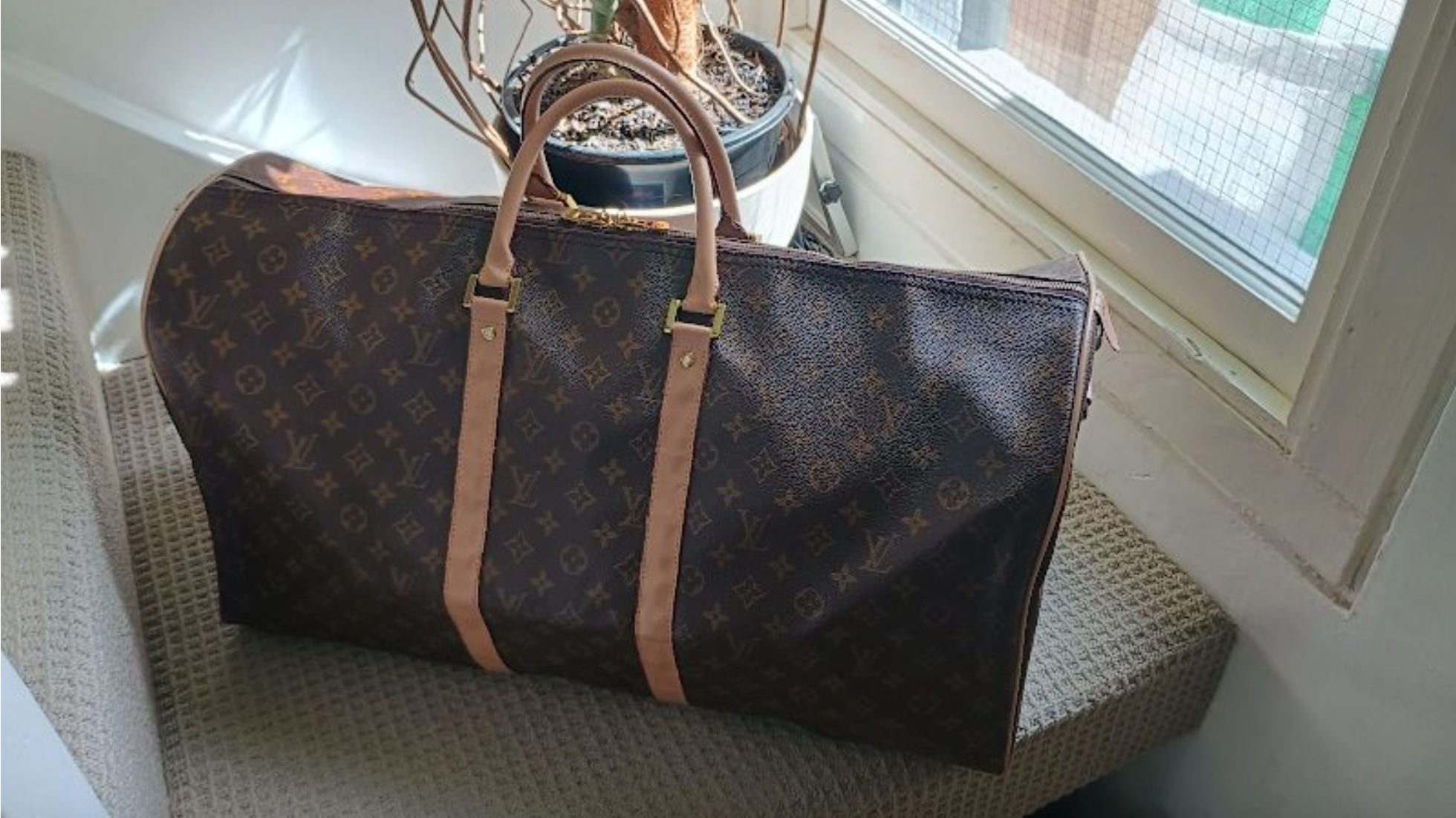 LV keepall 55 Monogram LV Travel Bag